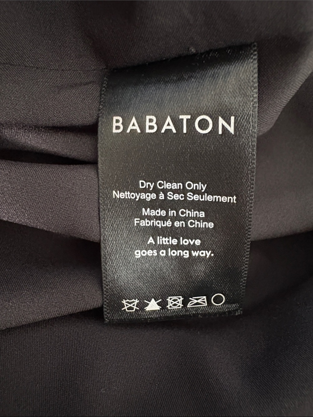 Babaton Black Long Sleeve Sheath Dress | Lined | Minimalist Chic | Size 0 - Picture 7 of 8